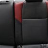 2015-2020 SUBARU WRX STI REAR SEATS UPPER & LOWER SET LEATHER BLACK & RED - Image 4
