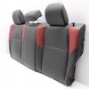 2015-2020 SUBARU WRX STI REAR SEATS UPPER & LOWER SET LEATHER BLACK & RED - Image 10
