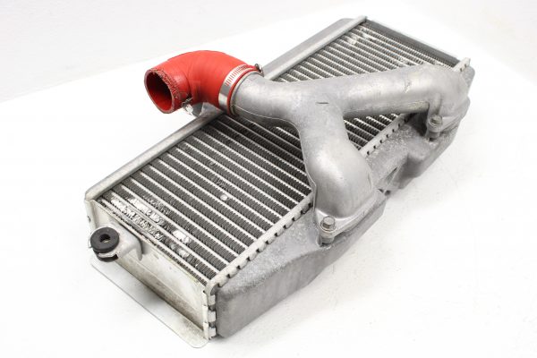 2008-2020 SUBARU WRX STI TOP MOUNT INTERCOOLER TMIC & Y PIPE OEM 56K MILES - Image 9