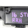 2015-2020 SUBARU WRX & STI REAR RH PASSENGER SIDE WINDOW SWITCH PANEL BLACK OEM - Image 7