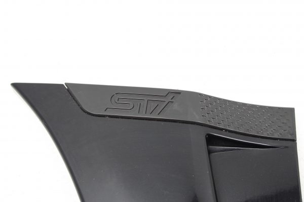 2015-2020 SUBARU WRX STI LH DRIVER SIDE FENDER GARNISH BLACK OEM - Image 5