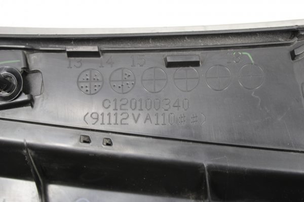 2015-2020 SUBARU WRX STI LH DRIVER SIDE FENDER GARNISH BLACK OEM - Image 7