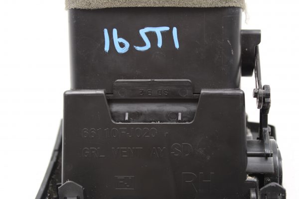 2015-2021 SUBARU WRX STI RH PASSENGER SIDE DASHBOARD AIR VENT 66110VA000 - Image 5