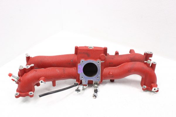 2008-2021 SUBARU WRX STI WRINKLE RED INTAKE MANIFOLD ASSEMBLY 37K MILES EJ257
