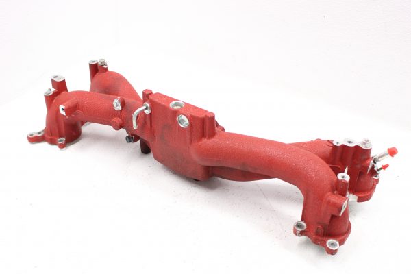 2008-2021 SUBARU WRX STI WRINKLE RED INTAKE MANIFOLD ASSEMBLY 37K MILES EJ257 - Image 3