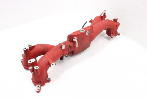 2008-2021 SUBARU WRX STI WRINKLE RED INTAKE MANIFOLD ASSEMBLY 37K MILES EJ257 - Image 5