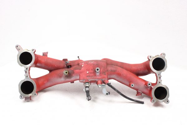 2008-2021 SUBARU WRX STI WRINKLE RED INTAKE MANIFOLD ASSEMBLY 37K MILES EJ257 - Image 8