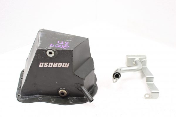 2002-2014 SUBARU WRX & 2004-2020 STI MOROSO STEEL OIL PAN & PICKUP TUBE COMBO - Image 3