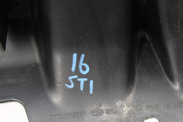2015-2020 SUBARU WRX & STI REAR BUMPER COVER BLACK OEM - Image 10