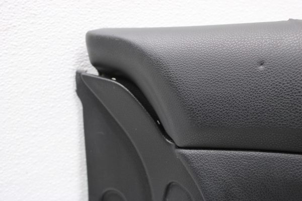 2015-2020 SUABRU WRX STI FRONT RH PASSENGER SIDE LEATHER RED STITCH DOOR CARD - Image 3