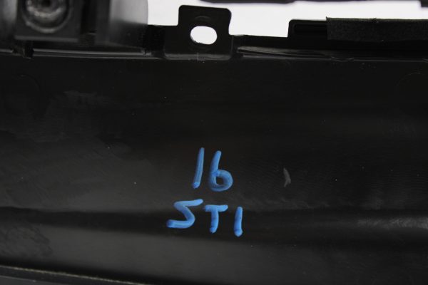 2015-2020 SUABRU WRX STI FRONT RH PASSENGER SIDE LEATHER RED STITCH DOOR CARD - Image 6
