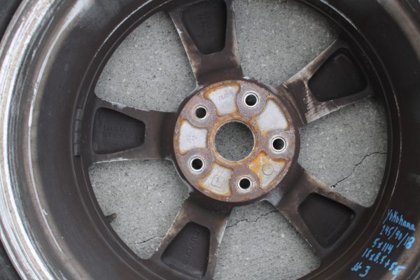 2008-2014 SUBARU WRX STI 5 SPOKE WHEEL OEM 18×8.5+55 5×114 W/ TIRE 245/40/18 - Image 7