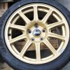 2005-2007 SUBARU WRX STI GOLD BBS FORGED RIMS WHEELS & TIRES 33K MILE 17X8 5X114 - Image 5