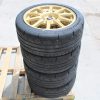 2005-2007 SUBARU WRX STI GOLD BBS FORGED RIMS WHEELS & TIRES 33K MILE 17X8 5X114 - Image 11