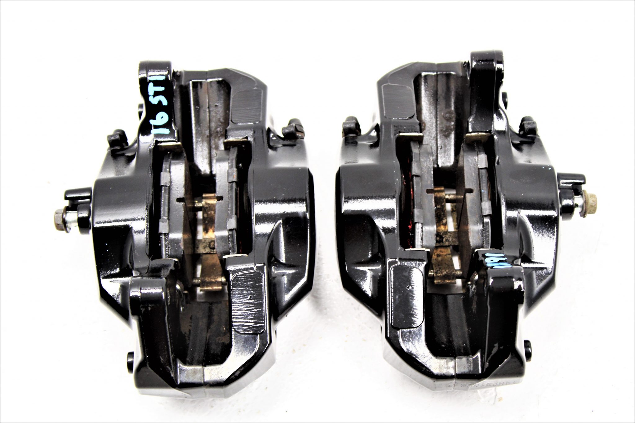 20082017 SUBARU WRX STI FRONT & REAR BREMBO BRAKE CALIPERS SET 39K