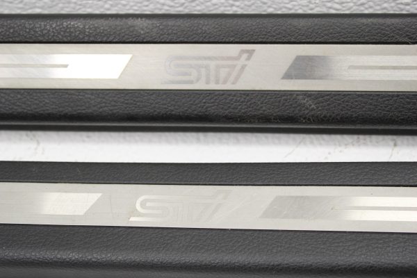 2015-2020 SUBARU WRX STI DOOR SILL TRIM COVER PANEL SET LH/RH OEM - Image 4