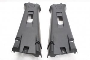2015-2021 SUBARU WRX & STI UPPER B PILLAR TRIM COVER PANEL SET BLACK LH/RH OEM