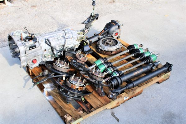 06 2006 SUBARU WRX STI USDM DCCD 6 SPEED TRANSMISSION SWAP 5X114 6MT 33K MILES - Image 2