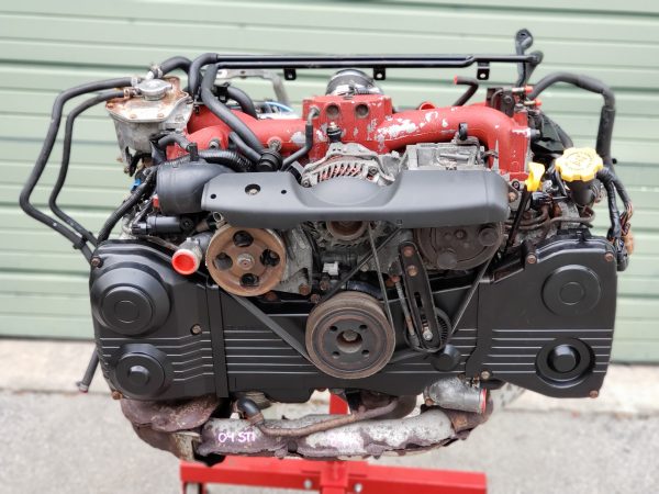 2004-2006 SUBARU WRX STI ENGINE MOTOR LONG BLOCK & TURBO USDM EJ257 89K MILES