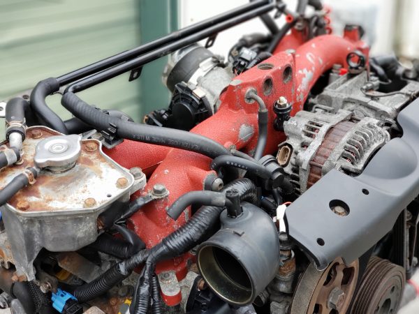 2004-2006 SUBARU WRX STI ENGINE MOTOR LONG BLOCK & TURBO USDM EJ257 89K MILES - Image 11