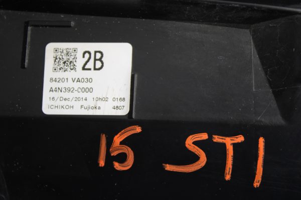2015-2021 SUBARU WRX & STI LH DRIVER SIDE TAIL LIGHT TAILLIGHT OEM 84201VA030 - Image 7