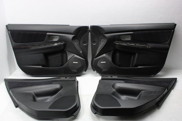2015-2020 SUBARU WRX STI LIMITED HARMON KARDON FRONT & REAR DOOR CARDS PANELS