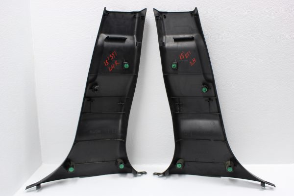 2015-2020 SUBARU WRX & STI LOWER B PILLAR TRIM PANEL SET BLACK LH/RH OEM - Image 6