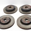 2008-2017 SUBARU WRX STI FRONT AND REAR BREMBO BRAKE ROTORS 5×114 SET