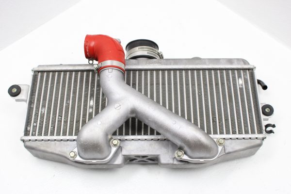 2008-2021 SUBARU WRX STI TOP MOUNT INTERCOOLER TMIC & Y PIPE OEM 54K MILES - Image 8