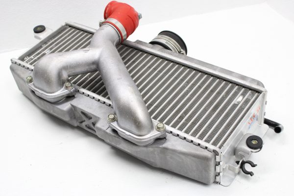 2008-2021 SUBARU WRX STI TOP MOUNT INTERCOOLER TMIC & Y PIPE OEM 54K MILES - Image 10
