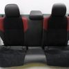 2015-2020 SUBARU WRX STI REAR SEATS UPPER & LOWER ALCANTARA/LEATHER BLACK & RED