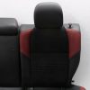 2015-2020 SUBARU WRX STI REAR SEATS UPPER & LOWER ALCANTARA/LEATHER BLACK & RED - Image 3