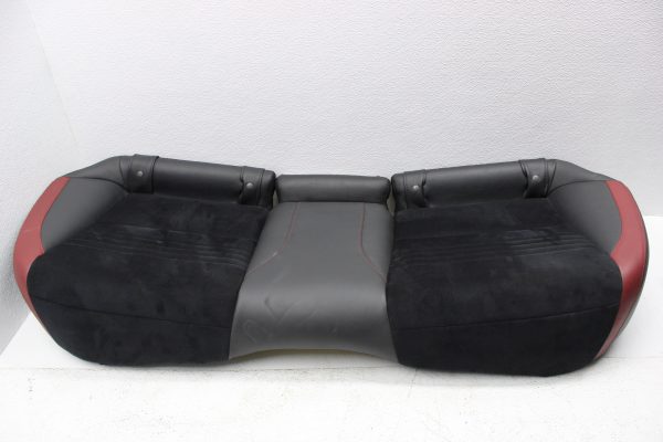 2015-2020 SUBARU WRX STI REAR SEATS UPPER & LOWER ALCANTARA/LEATHER BLACK & RED - Image 7
