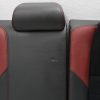 2015-2020 SUBARU WRX STI REAR SEATS UPPER & LOWER ALCANTARA/LEATHER BLACK & RED - Image 10