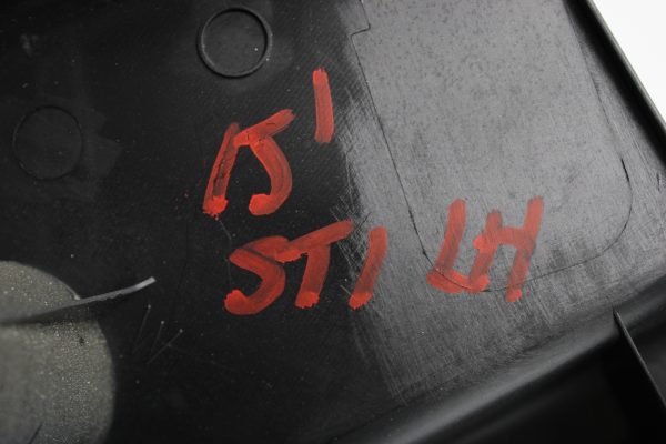 2015-2020 SUBARU WRX & STI LOWER C PANEL PILLAR TRIM SET LH/RH OEM - Image 7