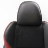 2015-2020 SUBARU WRX STI FRONT SEATS RED BLACK LEATHER/ALCANTARA SUEDE OEM - Image 6