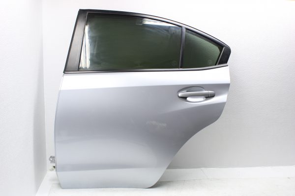 2015-2020 SUBARU WRX & STI REAR LH DRIVER SIDE DOOR ASSEMBLY ISM SILVER OEM
