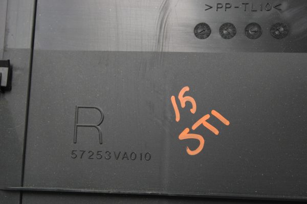 2015-2020 SUBARU WRX STI HOOD SCOOP AIR DIVERTER SPLITTER VENT OEM 57253VA010 - Image 7