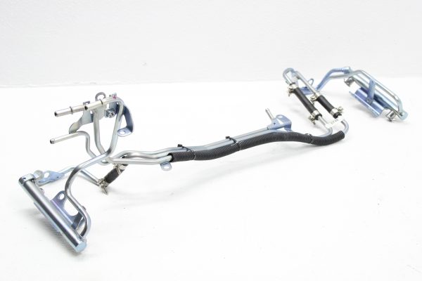 2007-2019 SUBARU WRX STI TOP FEED FUEL RAILS AND HARD LINES OEM 2K MILES - Image 2