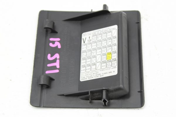 2015-2020 SUBARU WRX & STI INTERIOR LOWER DASH FUSE BOX COVER DOOR PANEL - Image 3