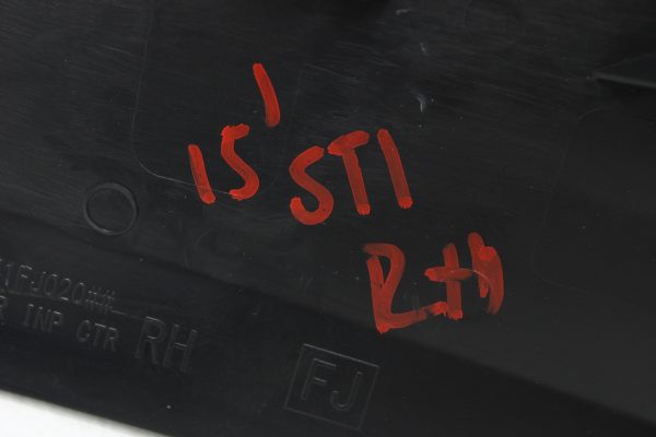 2015-2020 SUBARU WRX & STI CENTER CONSOLE TRIM KICK PANEL LH DRIVER SIDE OEM - Image 7