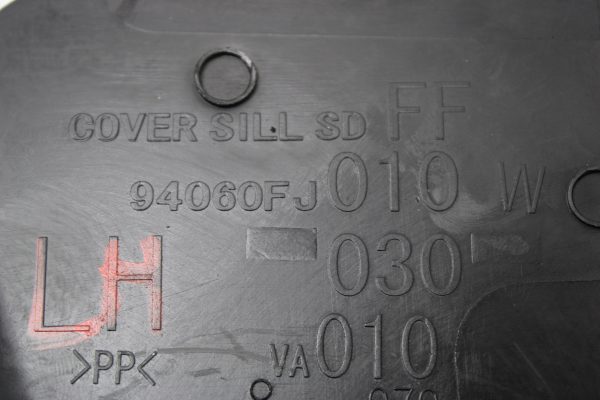 2015-2020 SUBARU WRX STI LH FRONT DRIVER LOWER KICK PANEL SCUFF PLATE COVER - Image 6