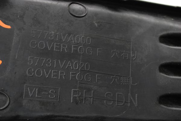 2015-2017 SUBARU WRX & STI RH PASSENGER SIDE FOG LIGHT LAMP COVER BEZEL OEM - Image 7