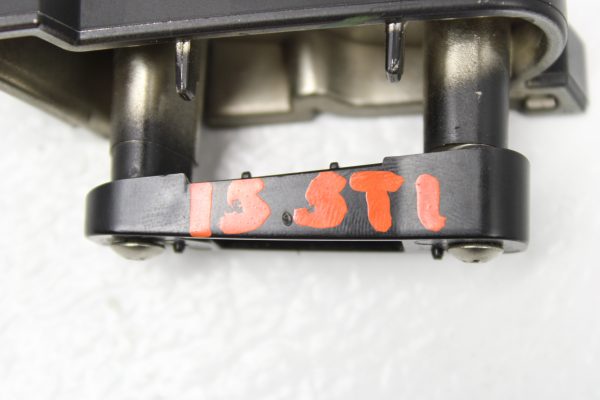 2015-2020 SUBARU WRX STI FRONT GRILLE EMBLEM BADGE RED NAMEPLATE OEM - Image 6