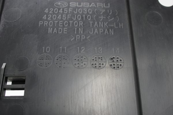 2015-2020 SUBARU WRX & STI FUEL TANK PROTECTOR COVER TRAY LH DRIVER SIDE - Image 6