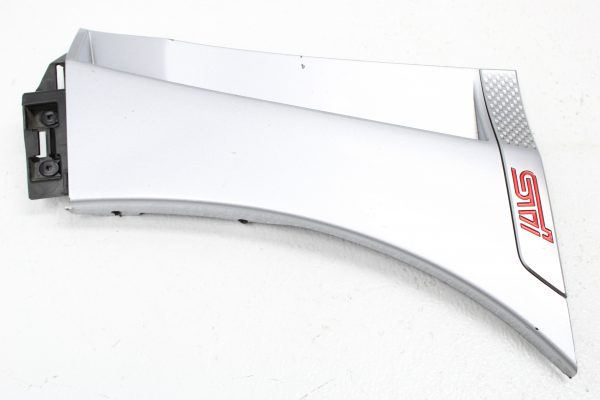 2015-2020 SUBARU WRX STI LH DRIVER SIDE FENDER GARNISH BLACK OEM - Image 2