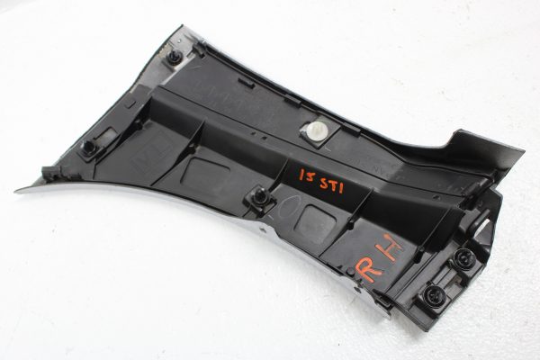 2015-2020 SUBARU WRX STI LH DRIVER SIDE FENDER GARNISH BLACK OEM - Image 8