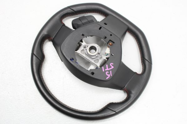 2015-2020 SUBARU WRX & STI STEERING WHEEL ASSEMBLY RED STITCHED OEM - Image 11