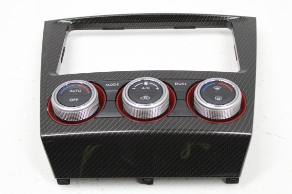 2015-2017 SUBARU WRX STI CARBON FIBER CLIMATE CONTROL RADIO BEZEL TRIM OEM - Image 2