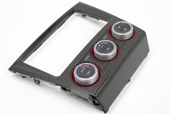 2015-2017 SUBARU WRX STI CARBON FIBER CLIMATE CONTROL RADIO BEZEL TRIM OEM - Image 3